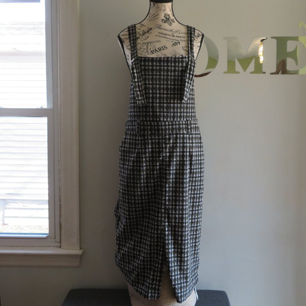 Dressin Sleeveless Halter A line Dress size L w/ front slit Brand New w/tag